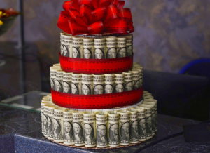 Currency Cake