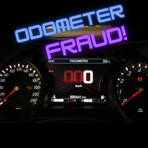 Odometer fraud picture